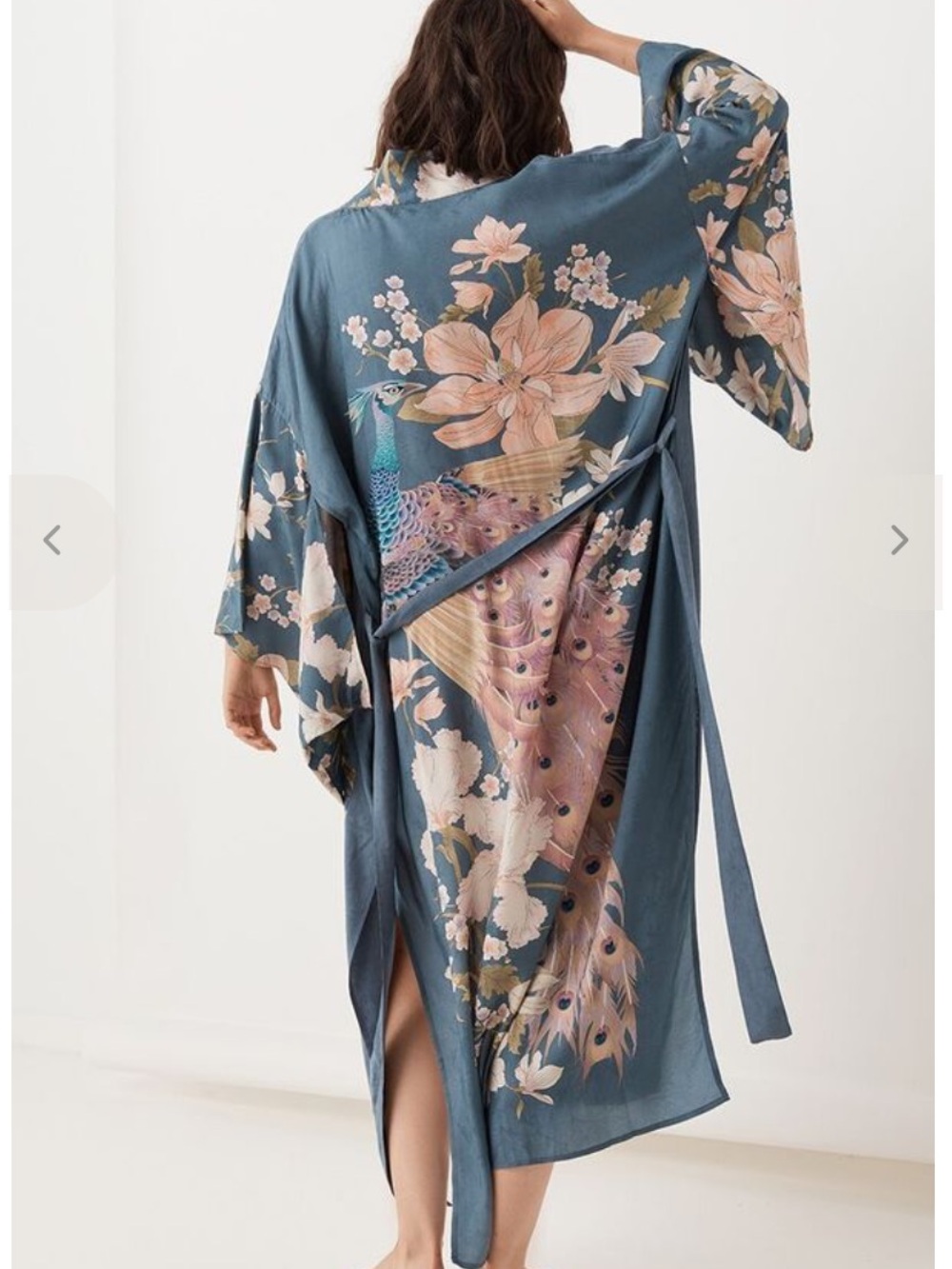 Spell Waterfall Robe blue
